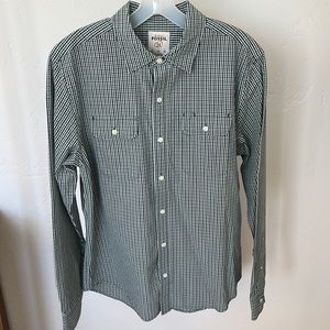 Men’s Fossil Button-Down